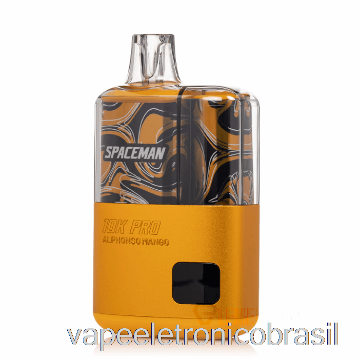 Vape Recarregável Spaceman 10k Pro Descartável Alphonso Mango